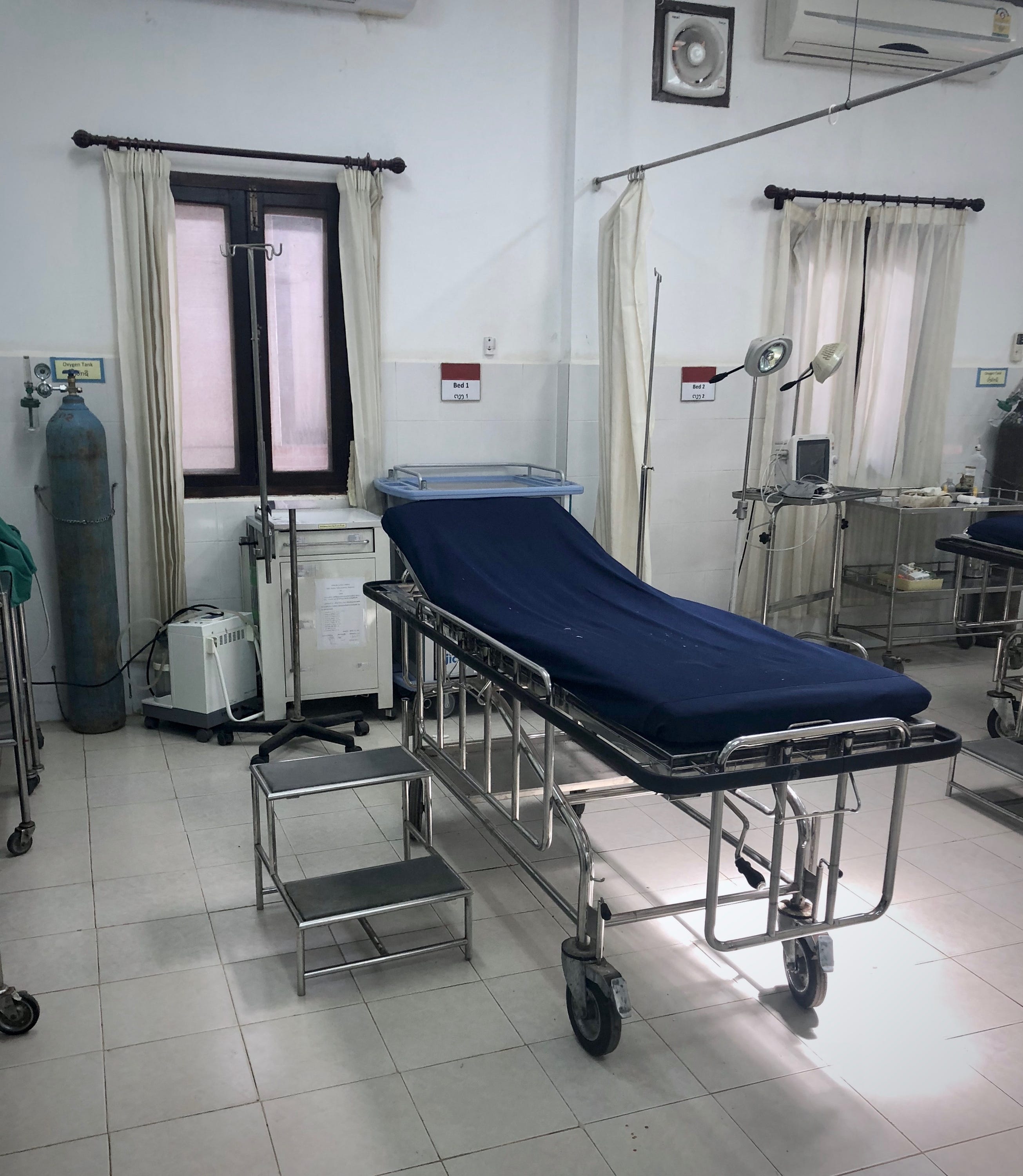 Luang Prabang hospital bed